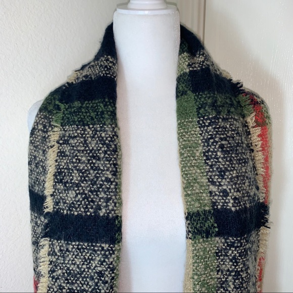 Multi-Color Stripped Scarf - Picture 2 of 3